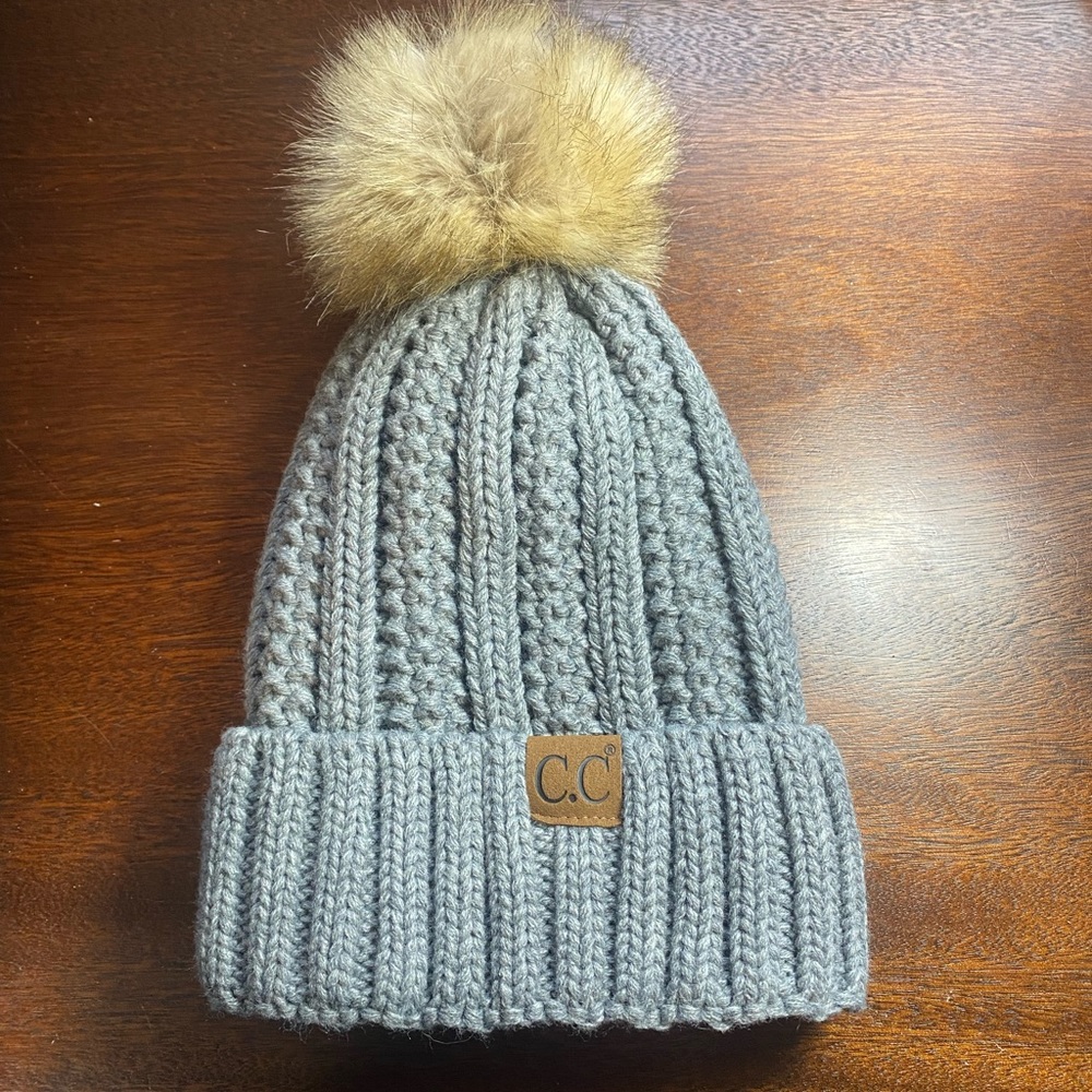 CC Beanie with Pom